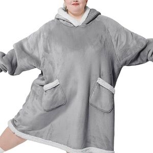 Bedsure Oversized Wearable Blanket Hoodie